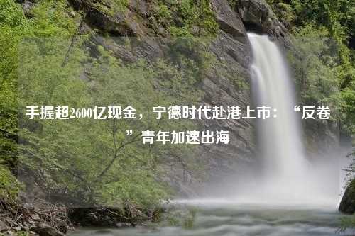 手握超2600亿现金，宁德时代赴港上市：“反卷”青年加速出海