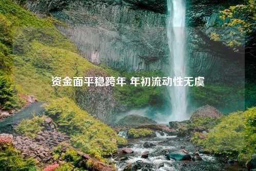 资金面平稳跨年 年初流动性无虞